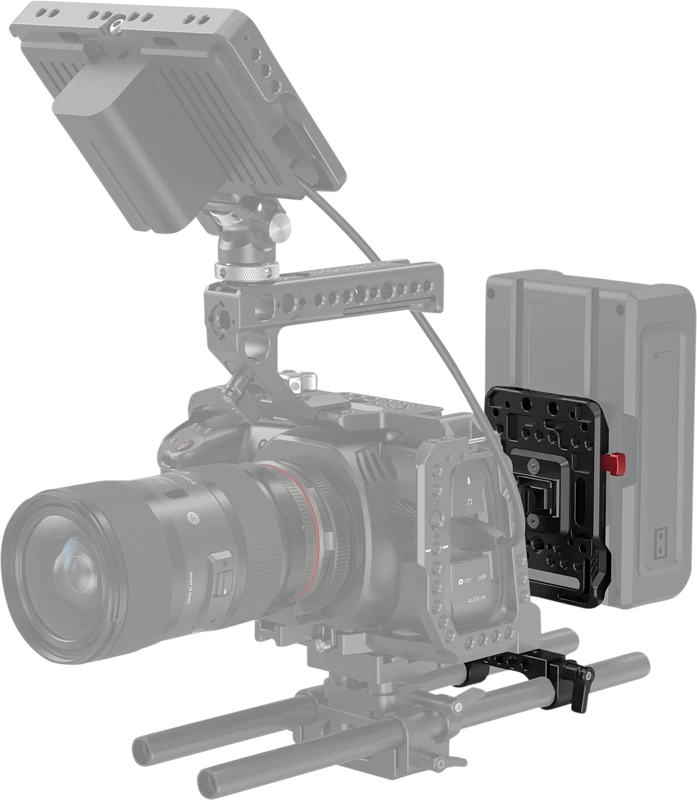 SMALLRIG 2991 BATTERY PLATE V-MOUNT W ADJ ARM