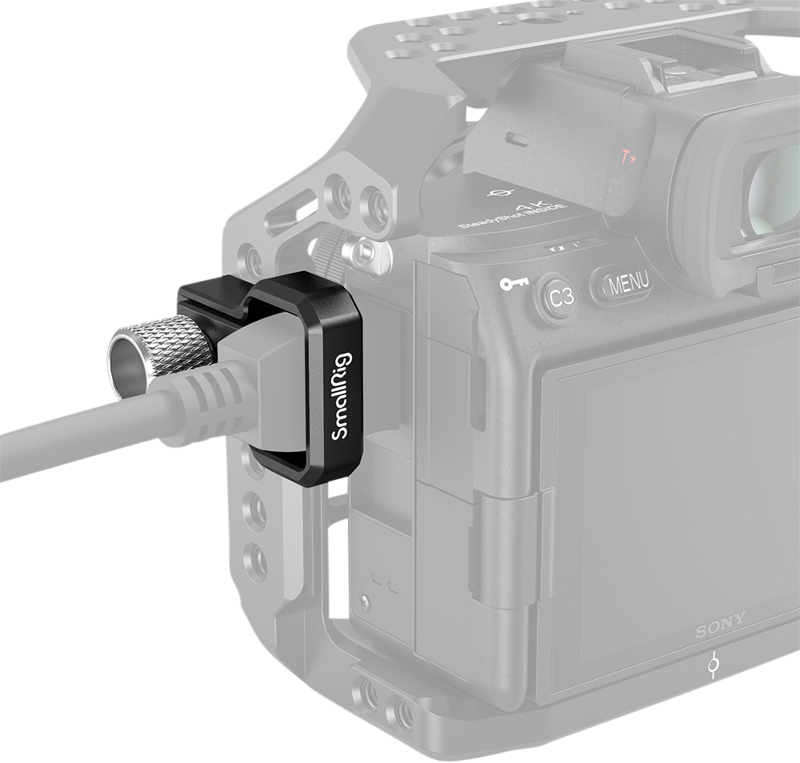 SmallRig HDMI & USB-C Cable Clamp for A7S III (3000)