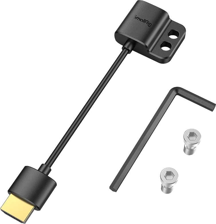 SmallRig HDMI 4K adapteris su tvirtinimo elementais