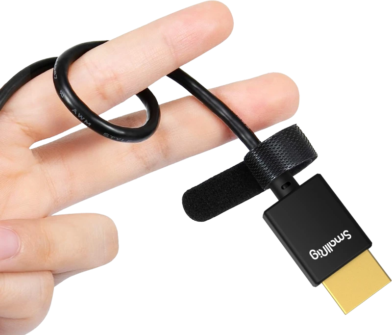 SmallRig 3042 HDMI laidas su fiksavimo juostele