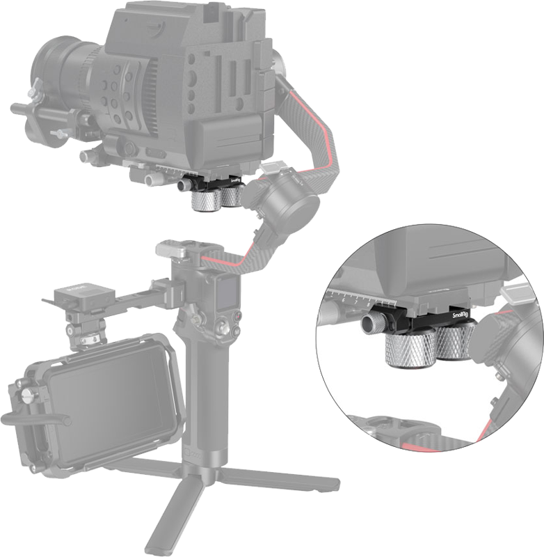 SmallRig 3125 Univ Priešpriešinis svoris Cl, skirtas Ronin RS2/RSC2
