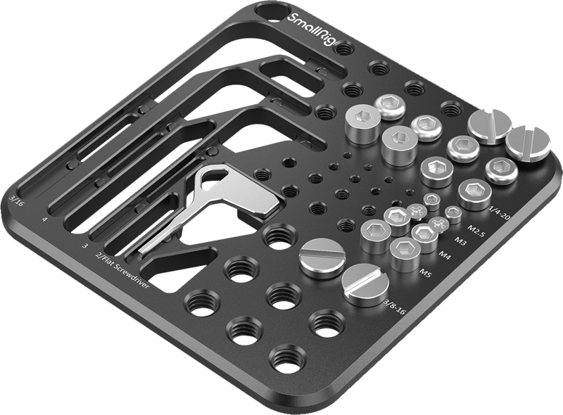 SMALLRIG 3184 SCREW & HEX KEY STORAGE PLATE