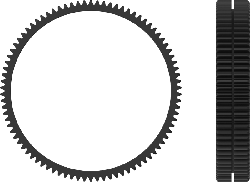Besiūlis „SmallRig 3296 Focus“ krumpliaračio žiedas, 81–83 mm