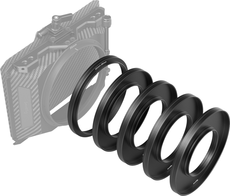 Smallrig 3383 Adapteris Rings Kit (52, 55, 58, 62, 86Mm) For Mini Matte Box