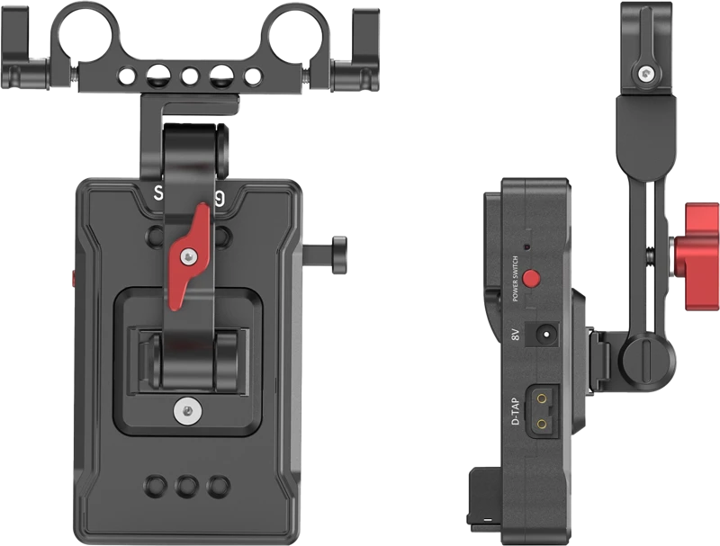 SmallRig 3499 V-mount adapteris su prailginimo svirtimi