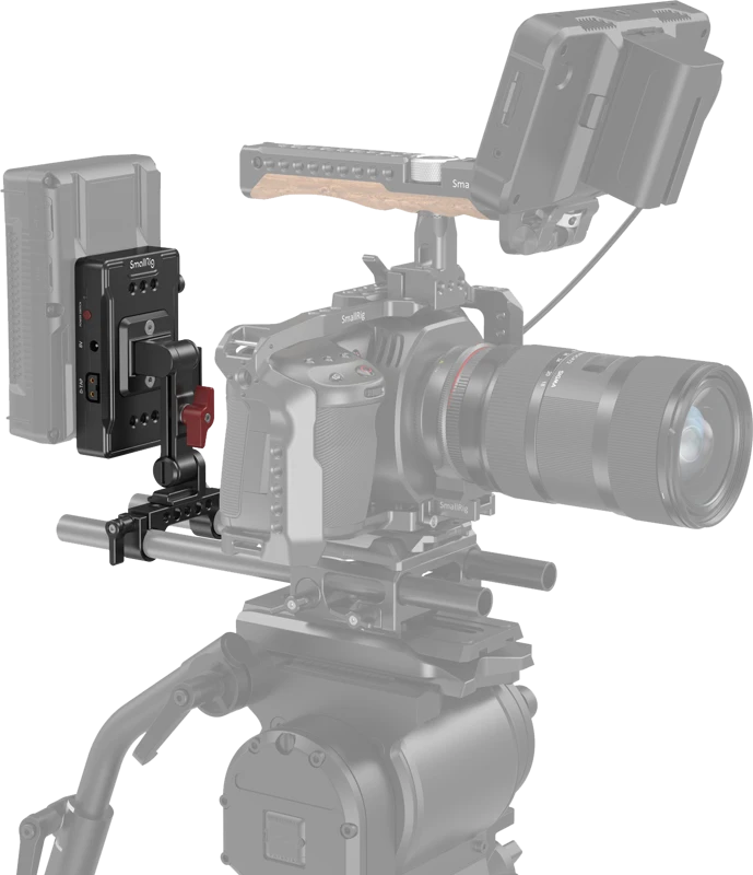 SmallRig 3499 Baterija Adapteris Plate V-Mount (Basic Version) With Extension Arm