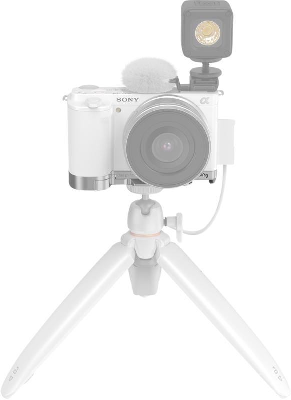 SmallRig Extension Grip For Sony ZV-E10 Sidabrinis (3524)