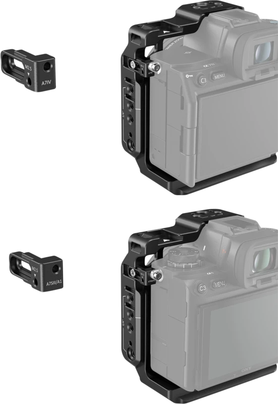 SMALLRIG 3639 HALF CAGE FOR SONY A7IV/ A7SIII/ A7RIV/ A1