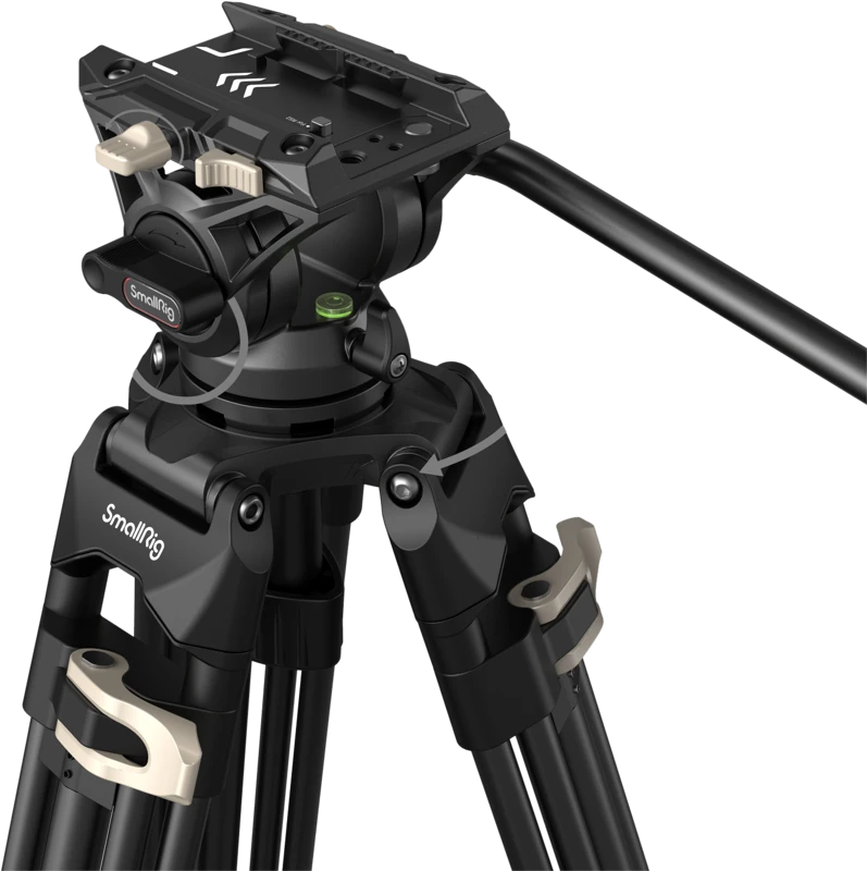 „SmallRig 3751“ tvirtas trikojis su skysčio galvute, AD 01
