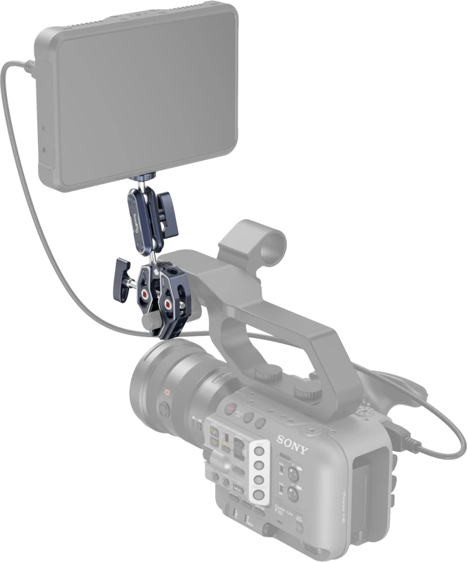 SmallRig 3757 Crab Shaped Clamp with Ballhead Magic Arm