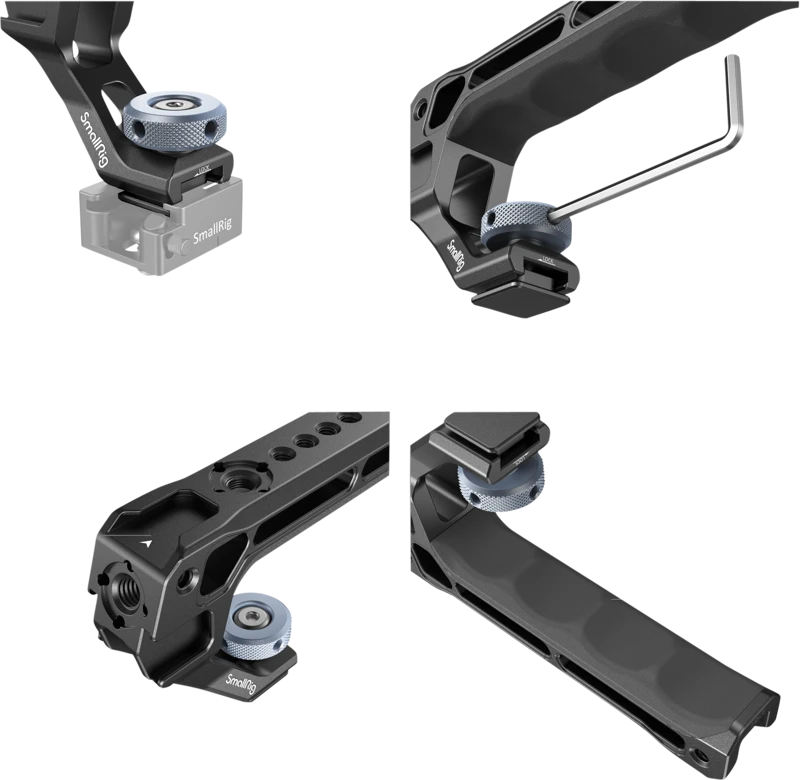 SMALLRIG 3764 VIRŠUTINĖ RANKENA SU ŠALTA BATU