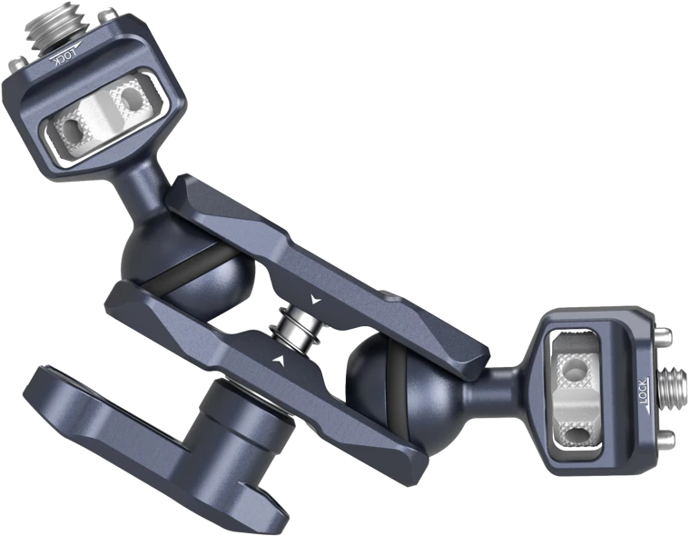 SMALLRIG 3874 MAGIC ARM WITH DUAL BALL HEADS (1/4"-20 SCREW AND ARRI LOCATING SCREW)