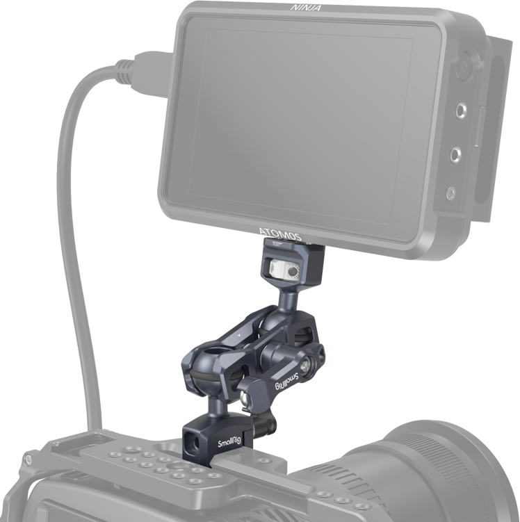 SmallRig SMALLRIG 3875 MAGIC ARM WITH DUAL BALL HEADS (1/4''-20 SCREW AND NATO CLAMP)
