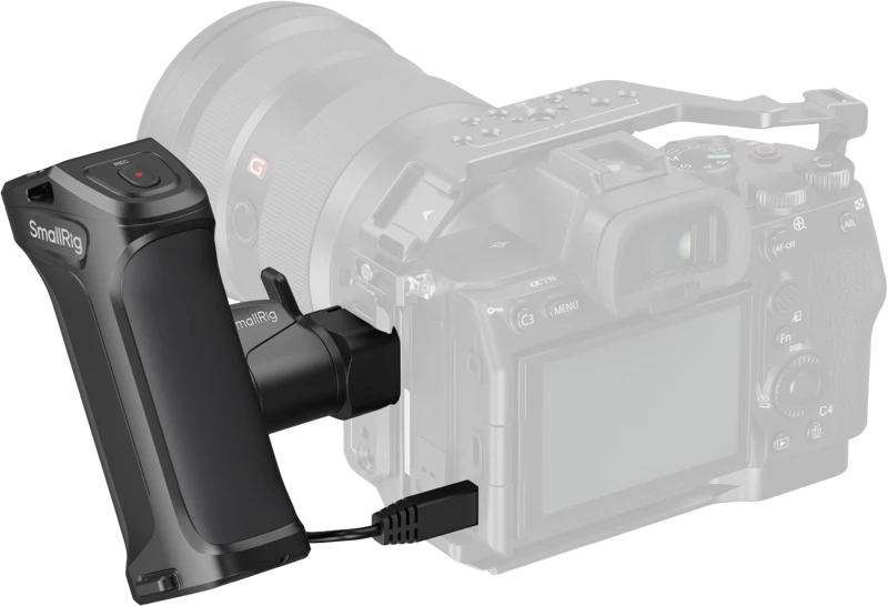 SmallRig 3893 Rotating Side Handle with Trigger REC for Selected Sony Mirrorless Cameras
