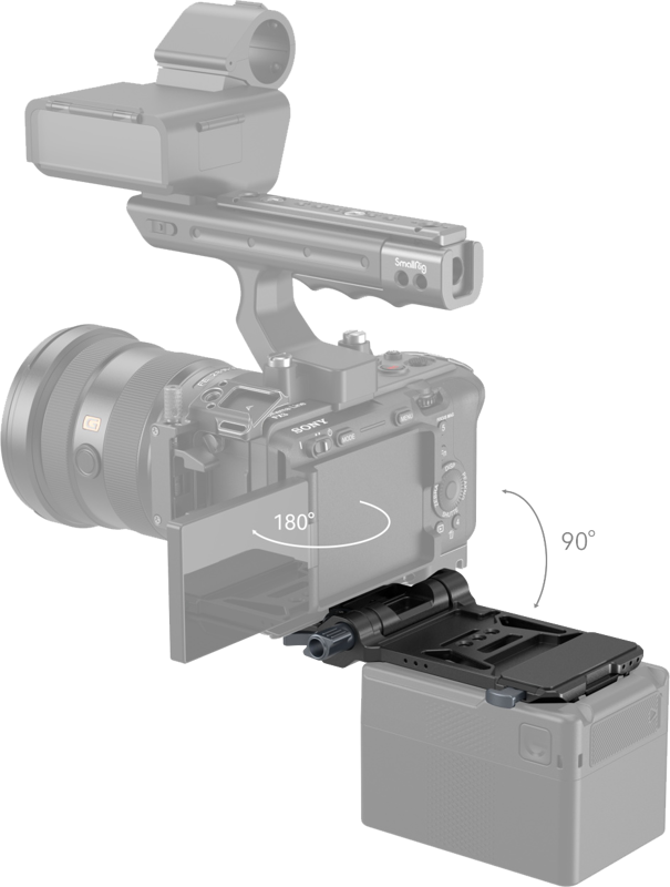SmallRig 4064 Compact V-Mount Baterija Mounting System