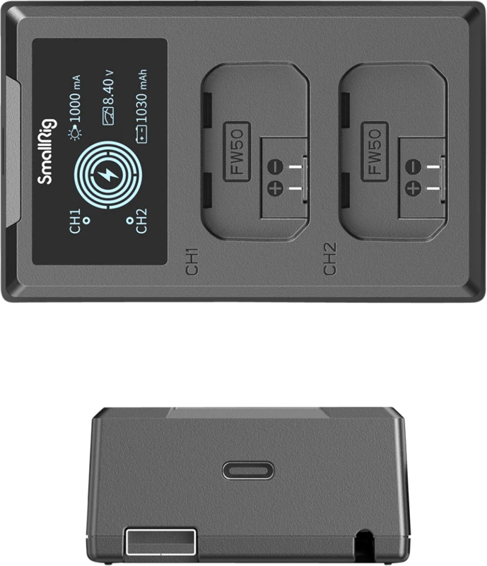 SmallRig 4081 Baterija Charger do NP-FW50
