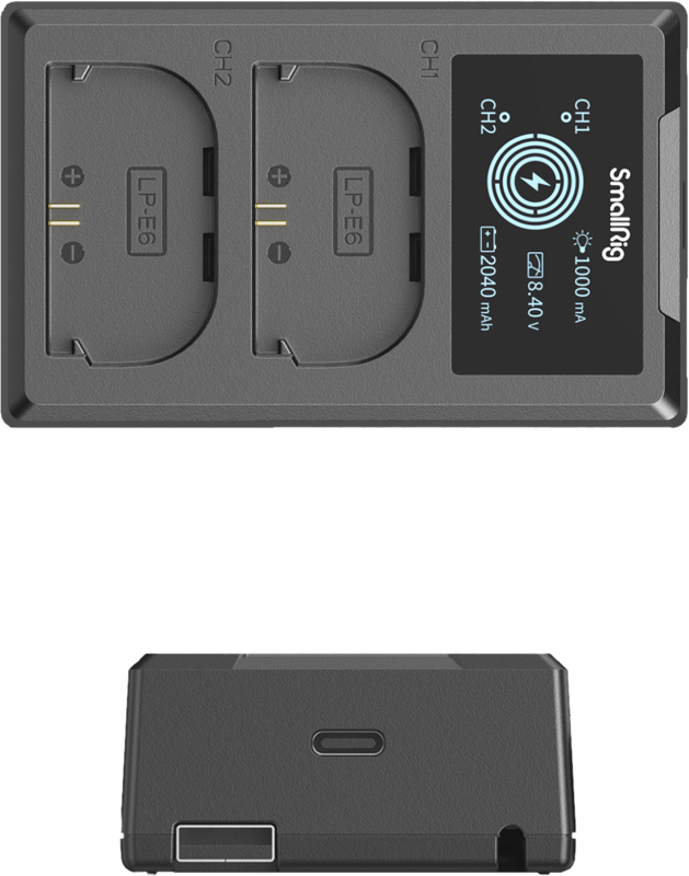 SmallRig 4084 Baterija Charger do LP-E6