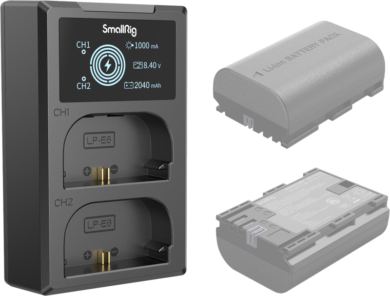 SmallRig 4084 Baterija Charger do LP-E6