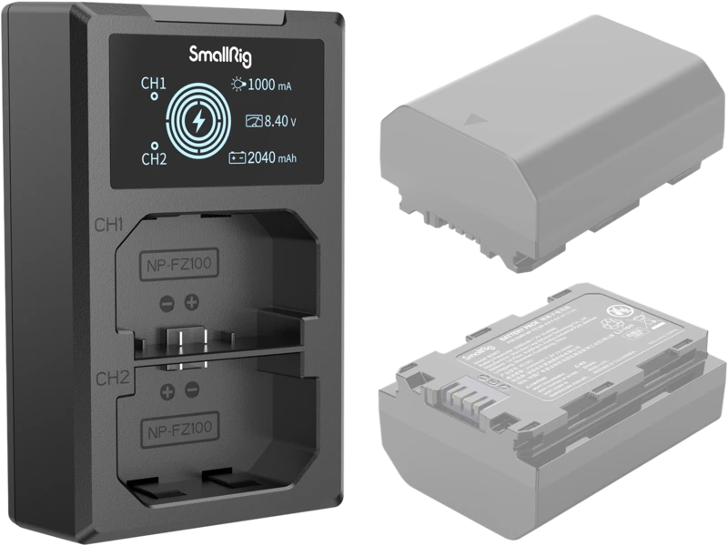 SmallRig 4087 Baterija Charger do NP-FZ100