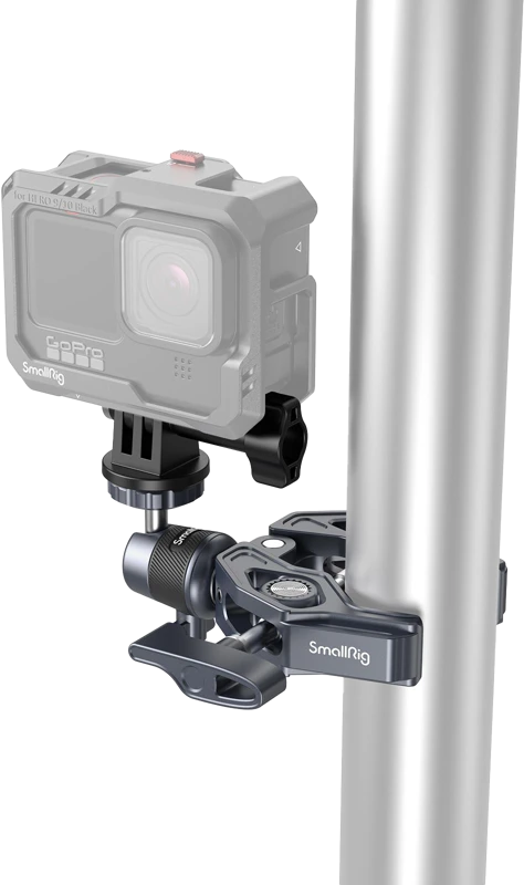 SMALLRIG 4102 SUPER CLAMP WITH 360 BALLHEAD MOUNT FOR ACTION CAMERAS
