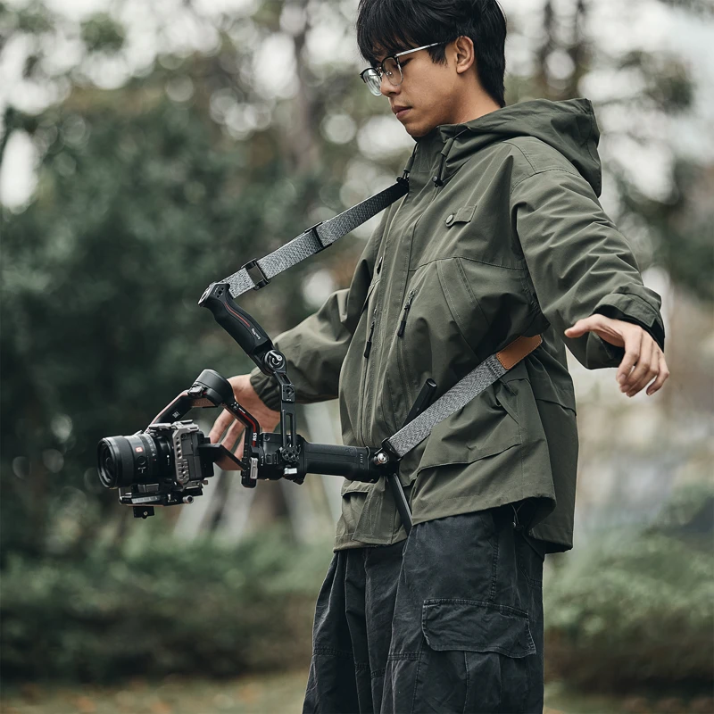 SmallRig 4118 Shoulder Strap for DJI RS 4 / RS 4 Pro / RS 3 / RS 3 Pro / RS 2 Stabilizers (4118B)