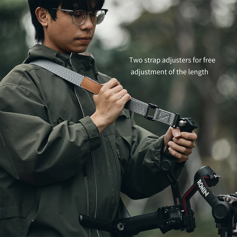 SmallRig 4118 Shoulder Strap for DJI RS 4 / RS 4 Pro / RS 3 / RS 3 Pro / RS 2 Stabilizers (4118B)