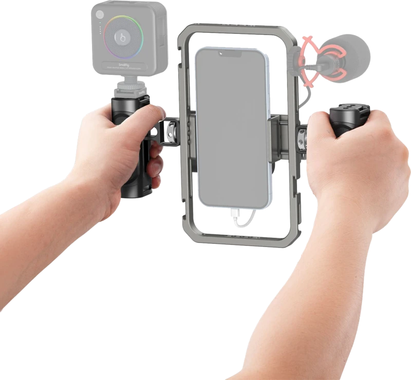 „SmallRig 4121“ universalus vaizdo įrašų rinkinys, skirtas mobiliesiems įrenginiams, bazinis modelis