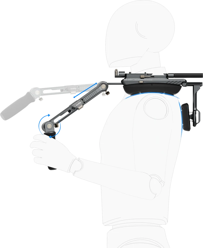 SmallRig 4181 HawkLock Shoulder Rig Pro SR007