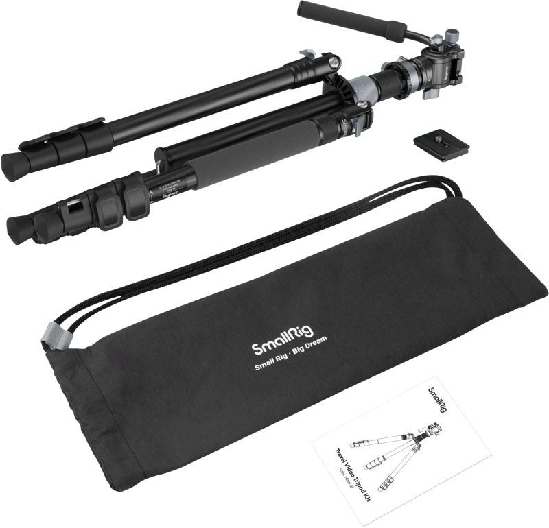 SMALLRIG 4221 TRAVEL VIDEO TRIPOD KIT