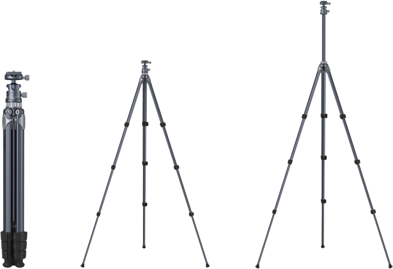 „SmallRig - 4222“ lengvas kelioninis trikojis AP-02