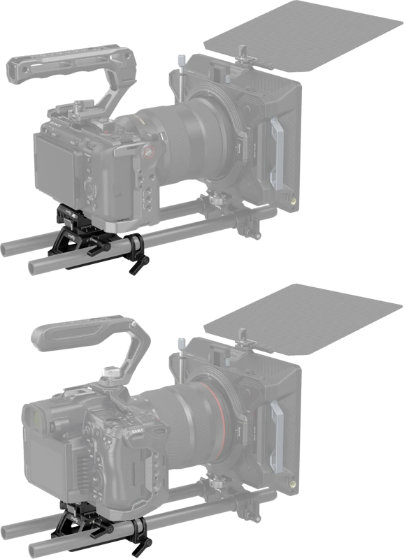 SmallRig 4233 Height adjustable Mount Plate Kit Universal ARCA & Manfrotto compatible