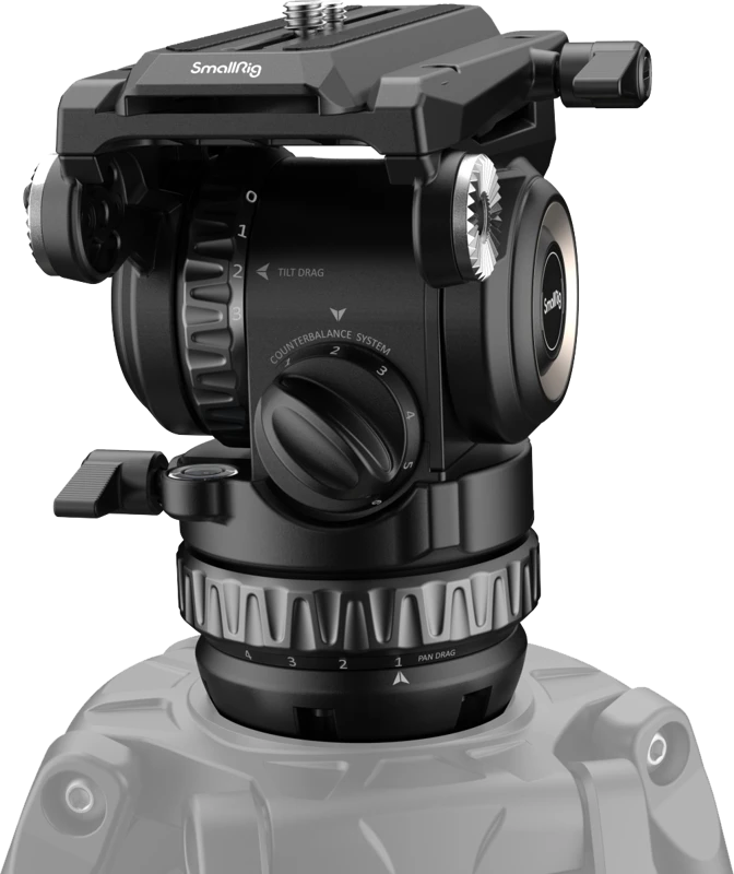 Kameros priedas - SmallRig 4287 Profesionalus skysčio galvutė PH8, 6 pakopų svoris, 4 pakopų amortizacija