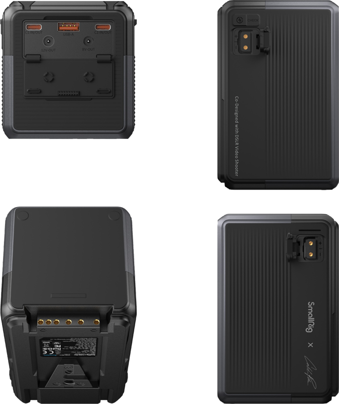 Powerbank SmallRig VB212 mini 14400 mAh Juodas (4293)