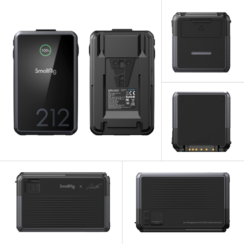 Powerbank SmallRig VB212 mini 14400 mAh Juodas (4293)