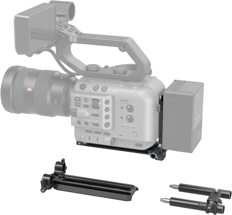 SmallRig 4323 V-Mount Baterija Mount Plate Kit for Cinema Cameras