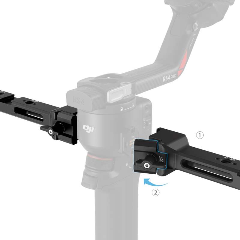 SmallRig 4327 Focus Control Dual Handle for DJI RS Series