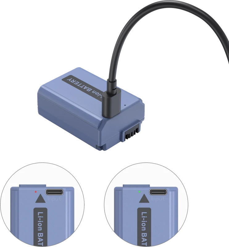 SmallRig 4330 Camera Baterija USB-C Rechargable NP-FW50