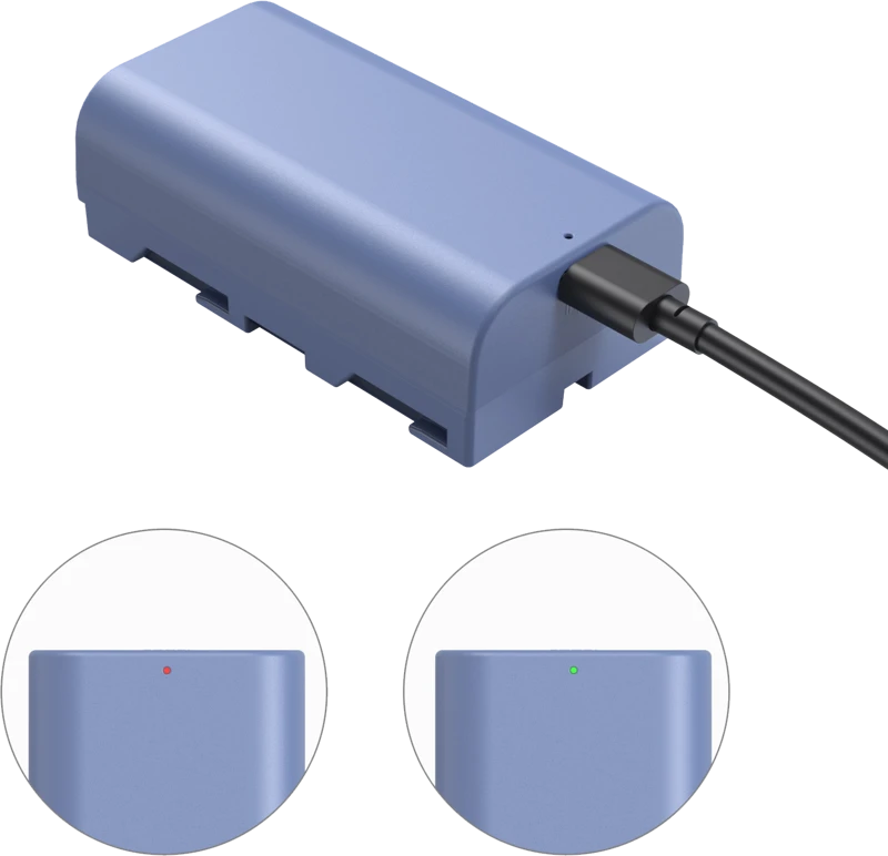 SmallRig 4331 Camera Baterija USB-C Rechargable NP-F550