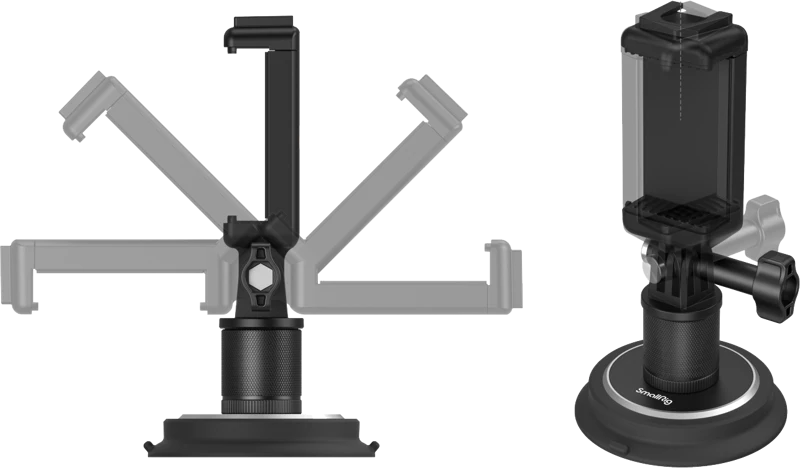 SMALLRIG 4347 SUCTION CUP MOUNTING SUPPORT FOR ACTION CAMERAS