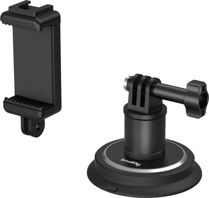 SMALLRIG 4347 SUCTION CUP MOUNTING SUPPORT FOR ACTION CAMERAS
