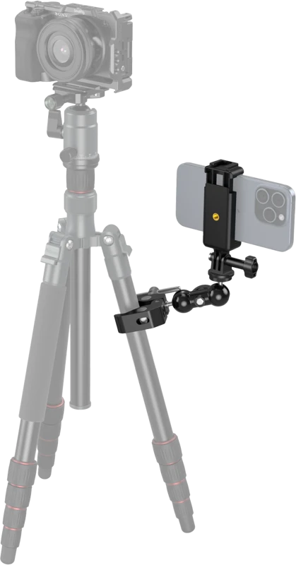 SmallRig 4373 Crab-Shaped Super Clamp Kit with Ballhead & Magic Arm