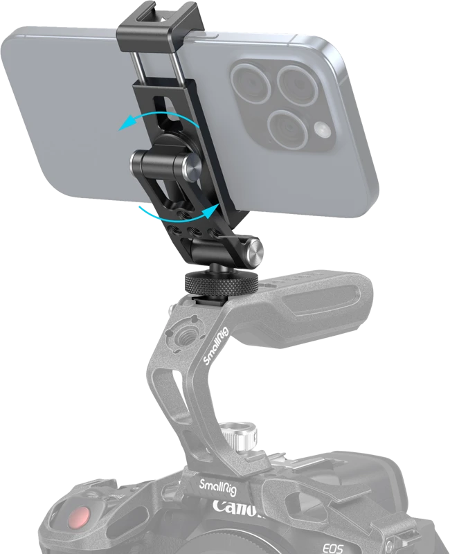 SMALLRIG 4382 metalinis telefono laikiklis su šalto bato laikikliu