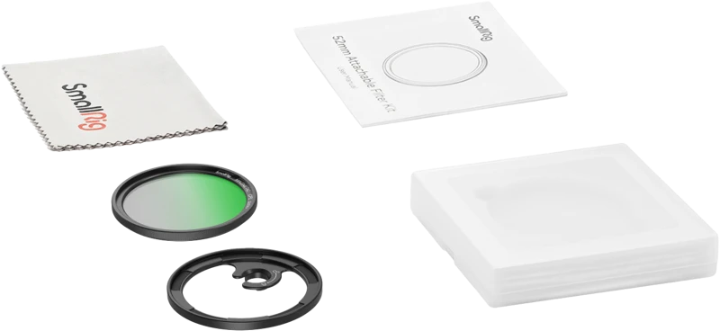 „SmallRig 4388 MagEase“ magnetinių CPL filtrų rinkinys su M tipo tvirtinimo filtro adapteriu (52 mm)