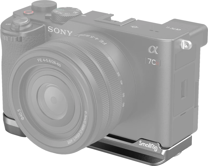 SmallRig 4439 apatinė tvirtinimo plokštė, skirta Sony A7CII / A7CR (sidabrinė)