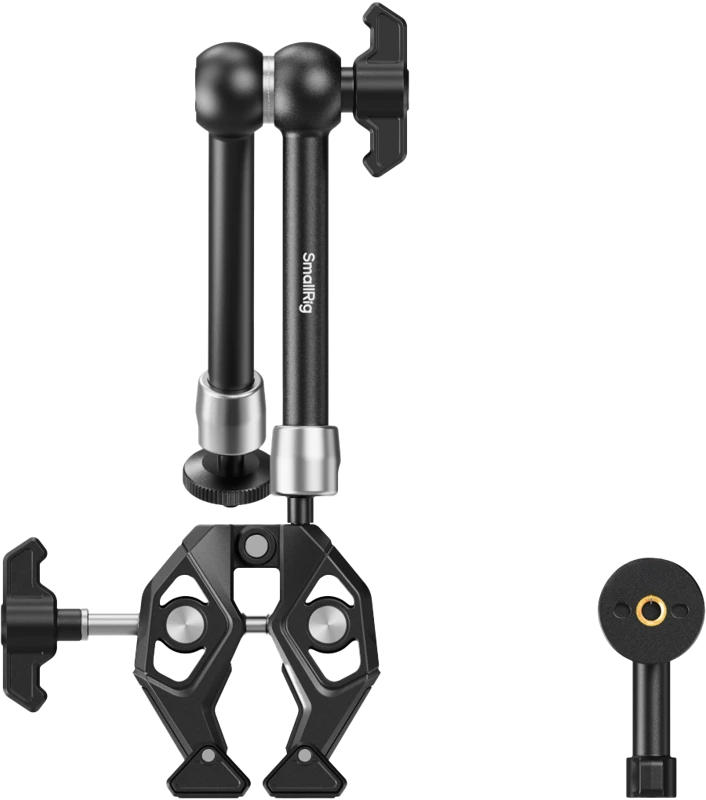 SmallRig 4454 Crab-Shaped Super Clamp Kit with Magic Arm