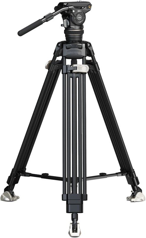 SmallRig 4463 Heavy-Duty Carbon Fiber Tripod Kit AD-120
