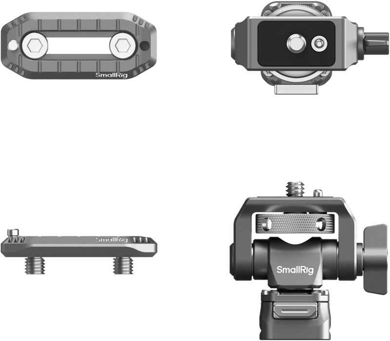 SmallRig 4487 HawkLock H21 Quick Release Monitorius Support with NATO Clamp