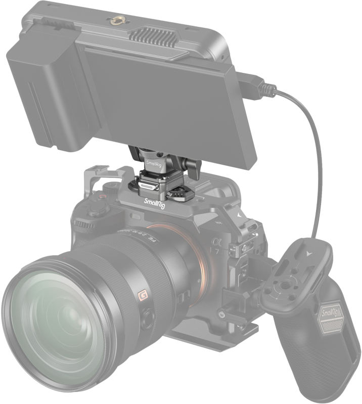 SmallRig 4487 HawkLock H21 Quick Release Monitorius Support with NATO Clamp