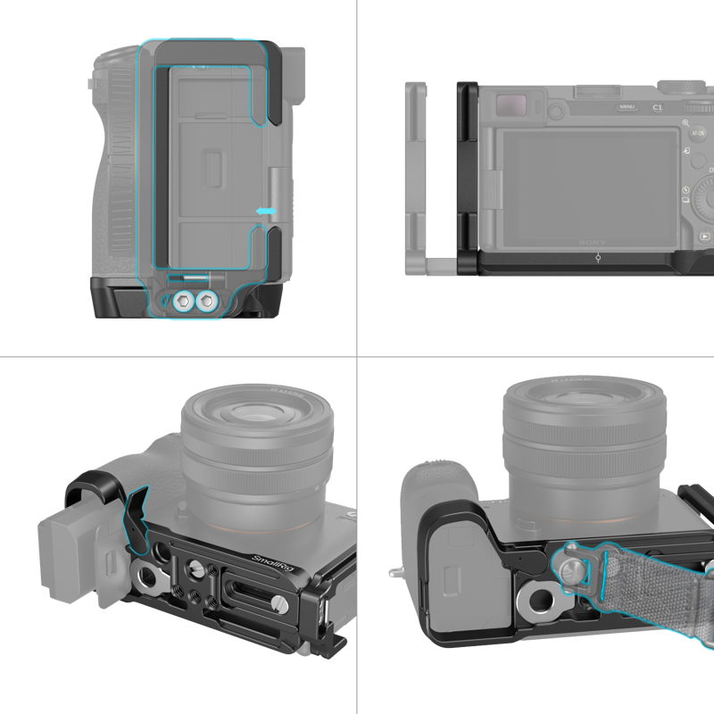 SmallRig 4569 L-Bracket for Sony Alpha 7C II / Alpha 7CR