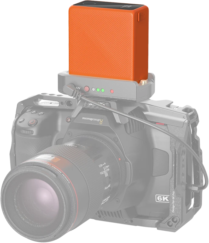 SmallRig 4576 USB-C NP-F970 oranžinė